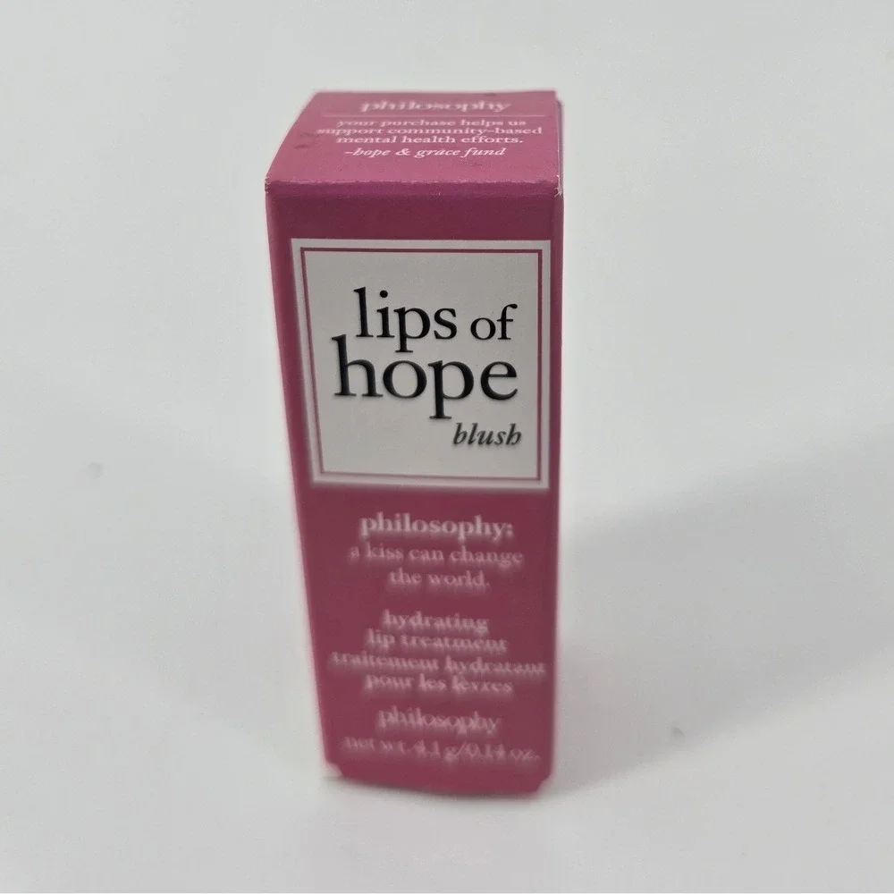 Philosophy Lips of Hope Hydrating Lip Treatment Women 0.14oz Blush Pink Tinted